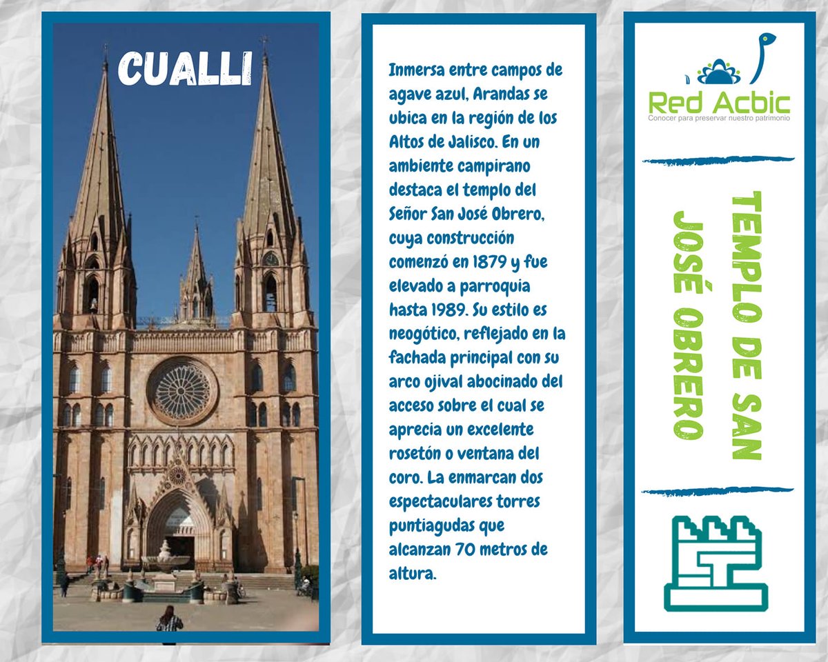 RedACBIC's tweet photo. ¿Ya conoces los #templos neogóticos en México?
#Cualli #ConocerParaPreservar #RedACBIC 🗺🕍💚
📲 Más información en: https://t.co/uoovKrtbm7
🌐🍃 Conoce más y súmate: https://t.co/rZn2H5HNMz https://t.co/PTKssElmoU