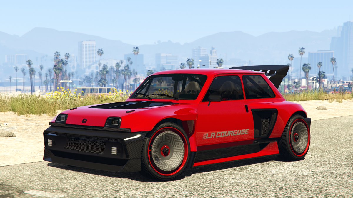 Allendude51's tweet photo. Le Car #lacoureuse #penaud #penaudlacoureuse #renault #renault5 #renault5turbo #renaultlecar #gta5 #gtav #gtaonline #sanandreasmercenaries #ps5 #expandedandenhanced #hsw #haosspecialworks https://t.co/KUBexDtZJD