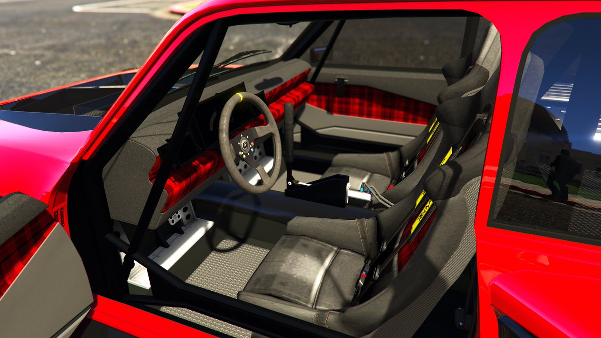 Allendude51's tweet photo. Le Car #lacoureuse #penaud #penaudlacoureuse #renault #renault5 #renault5turbo #renaultlecar #gta5 #gtav #gtaonline #sanandreasmercenaries #ps5 #expandedandenhanced #hsw #haosspecialworks https://t.co/KUBexDtZJD