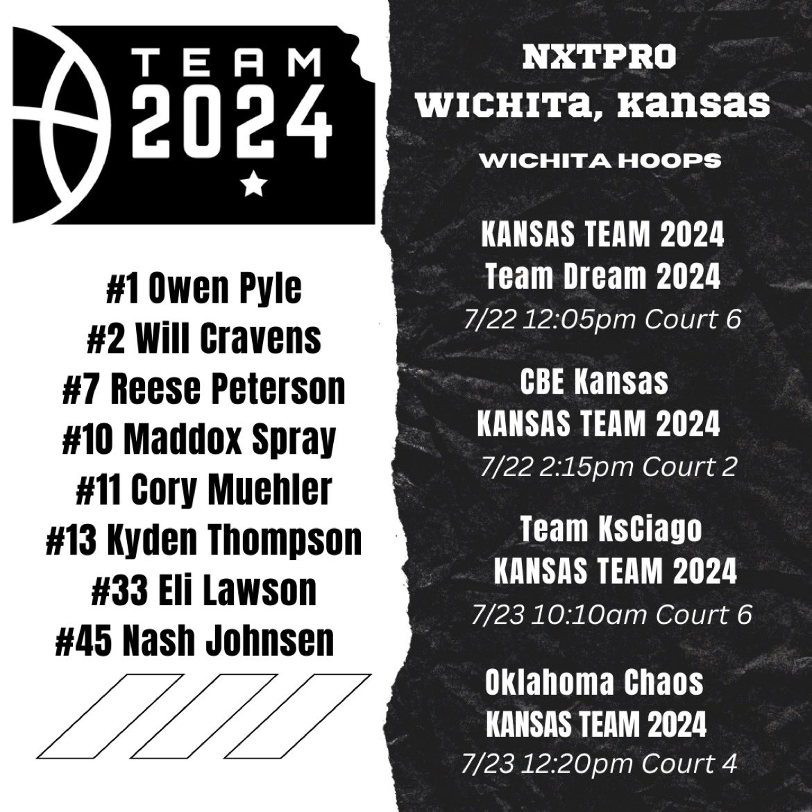 Weekend tournament schedule <a href="/PRO16League/">PRO16/NXTPRO League</a>