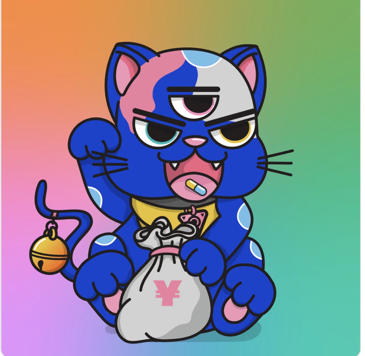 itsmeFangz's tweet photo. @RaritySniperNFT More of these Acid Cat Ultras by @TEENSONACID @ACIDVERSE_NFT #acidcat #acultra #acidverse meeeeeow! 🙀🙀🙀 https://t.co/ORvCOiJNKV