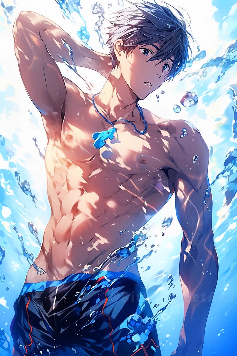 シルクスクリーン 下原亜矢 Heart Boy (hUMAn series) シルク