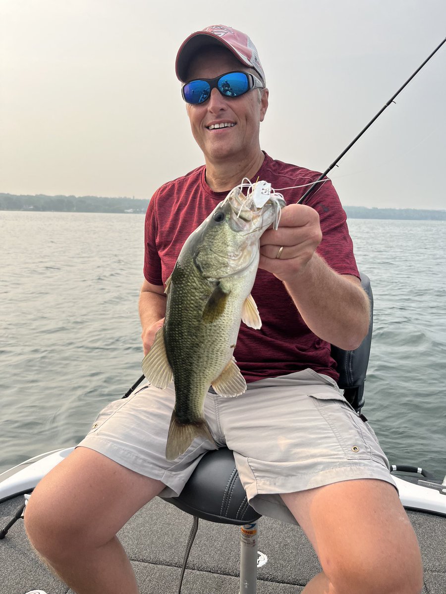 Every once in awhile I catch a fish!