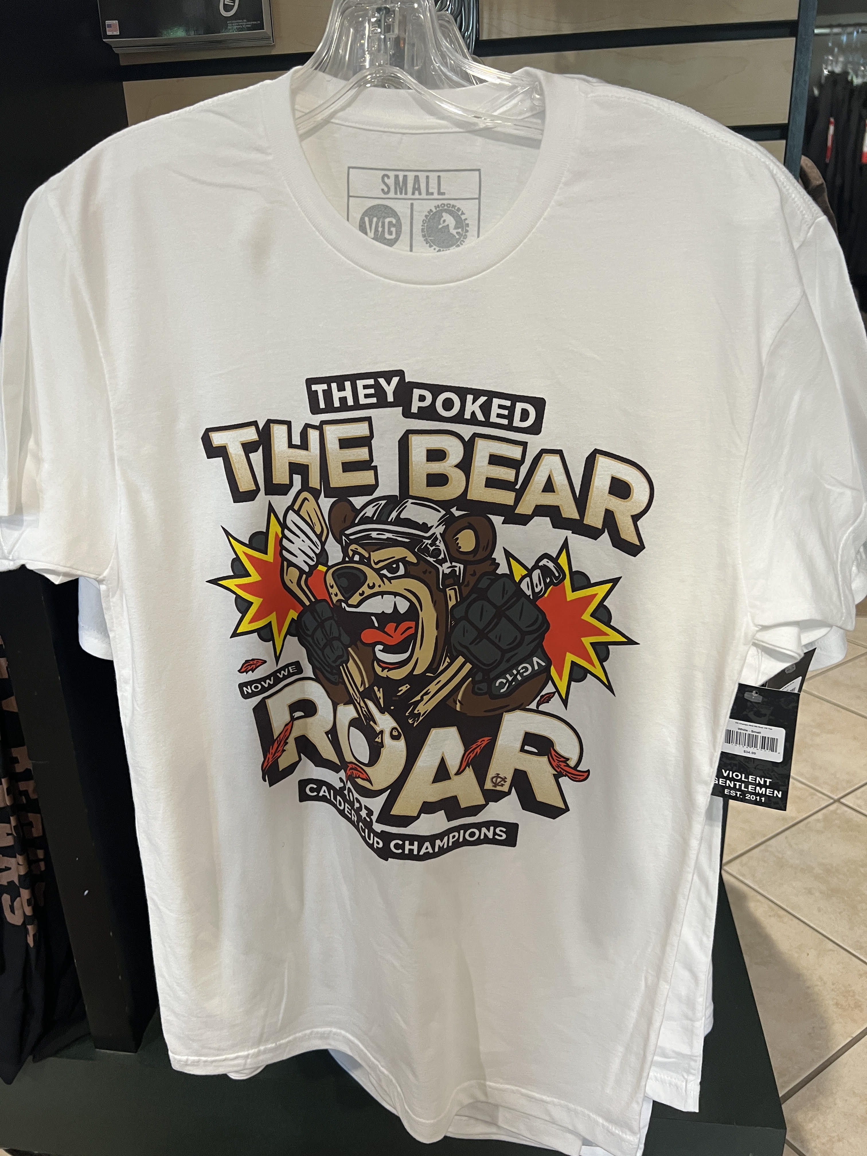 Hershey Bears on Twitter "Get the new “They Poked the Bear, Now We ROAR” ViolentGents