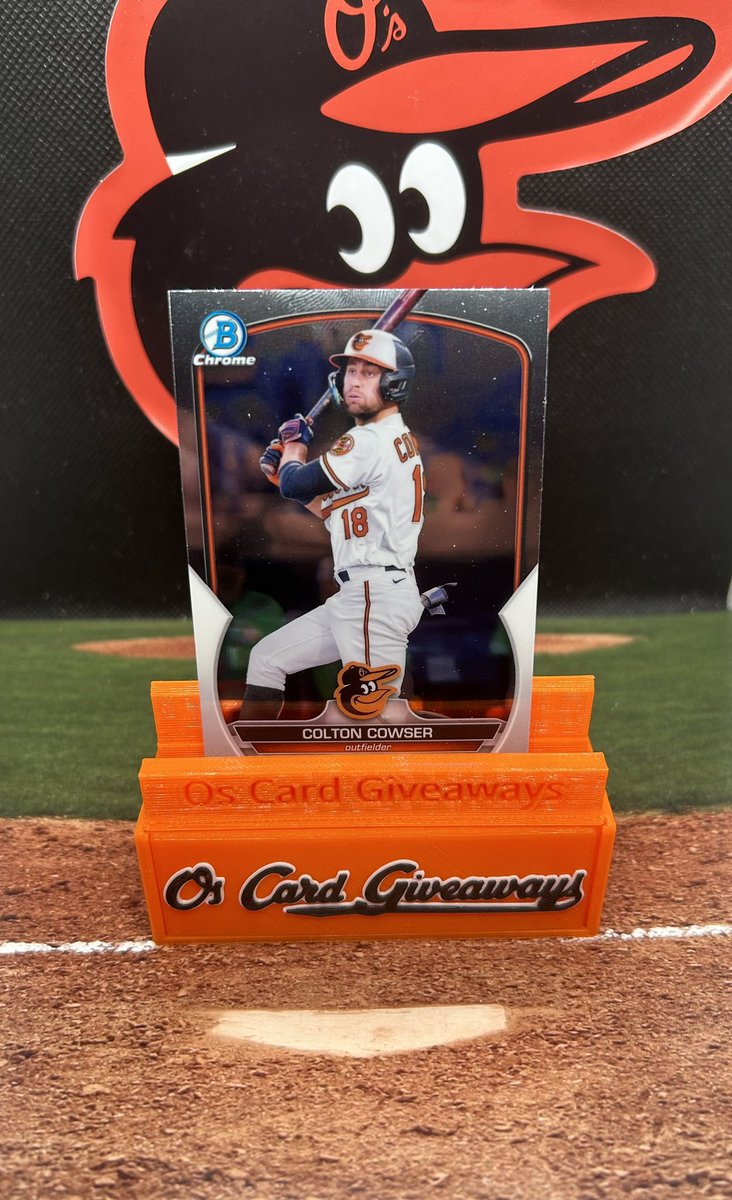 ORIOLES WIN!!!! 🐮 Colton Cowser with the game winning RBI!! Like and retweet!!! I’ll select 10 followers to receive 1 of these Colton Cowser cards!!! #Birdland winners drawn around 2 pm tomorrow