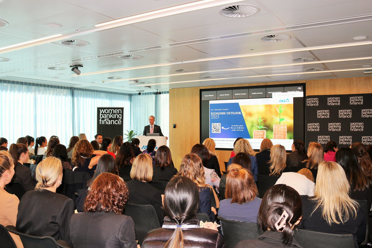 WiBF_Aus's tweet photo. Shout-out to @ANZ for an outstanding Economic Outlook event!
Leading economists shared valuable insights on the global economy and its implications.
Thank you all for attending and supporting.
We can't wait for next year!
#EconomicOutlook #ANZ #NetworkingEvent #WiBF https://t.co/zkmxTZaI7Z