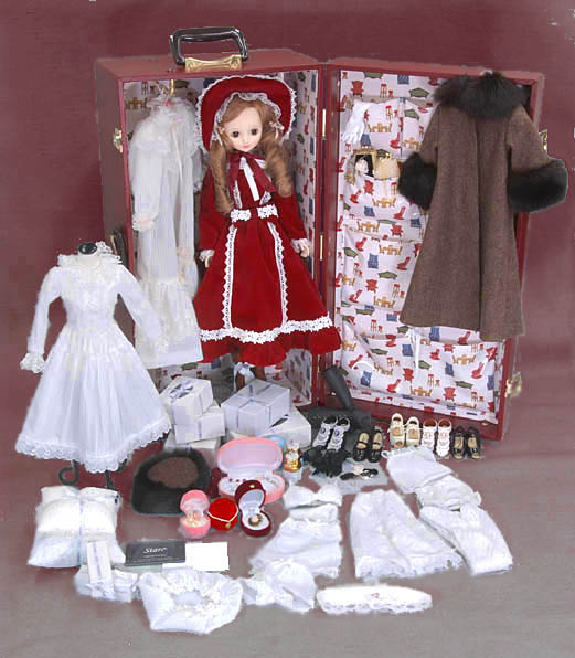 ビンテージ ドールケース 自社過去商品】エミリークラシック52cm・ドールケース小学生の時に古典