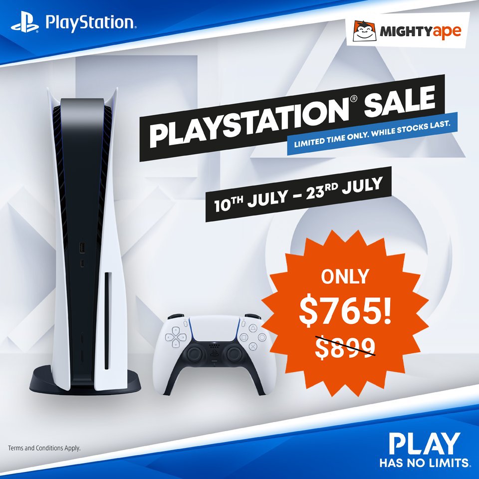 PS5 deal ends Sunday! mightyape.co.nz/sales/20014/ps…