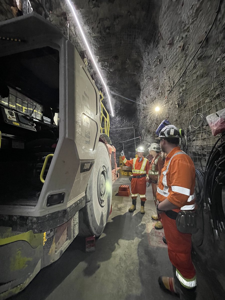 GeorgePirieMPP's tweet image. It was fantastic visiting with folks from #EvolutionMining at their Red Lake Complex.

I enjoyed touring their beautiful #Mining facility &amp;amp; discussing their aspirations for the #RedLake operation. I also had a great chat with staff about how vital mining is to #NorthernOntario.