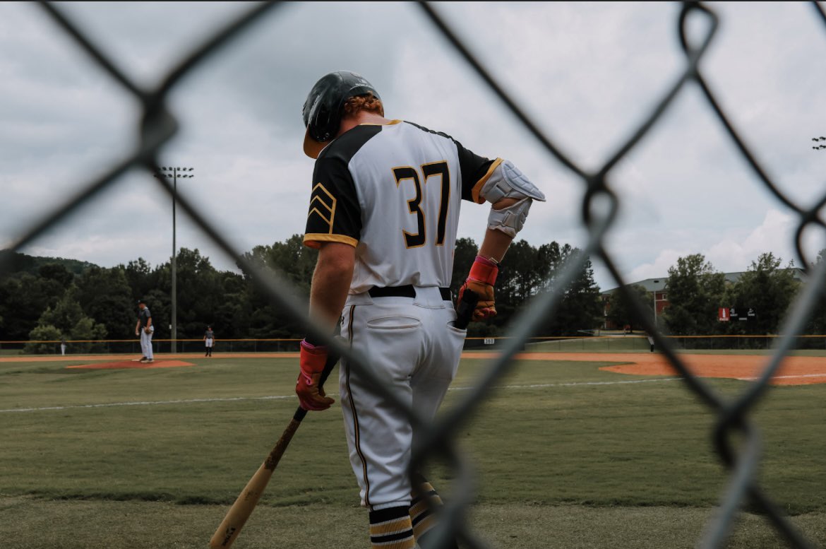 Thank you for a great summer @CanesAmerican14. Had a blast with my coaches and teammates. This was a summer to remember #family <a href="/bhucks17/">Brian Hucks</a> @PBR_Uncommitted <a href="/sabothekid/">Jonathan Sabo</a> @PBR_SC <a href="/dan_gitzen/">Dan Gitzen</a> <a href="/PerfectGameUSA/">Perfect Game USA</a>
AB 85
AVG .382
SLG .528
OBP .506
OPS 1.035
RBI 21
R 22
BB 17
SO 4
HHB 36
HR 1