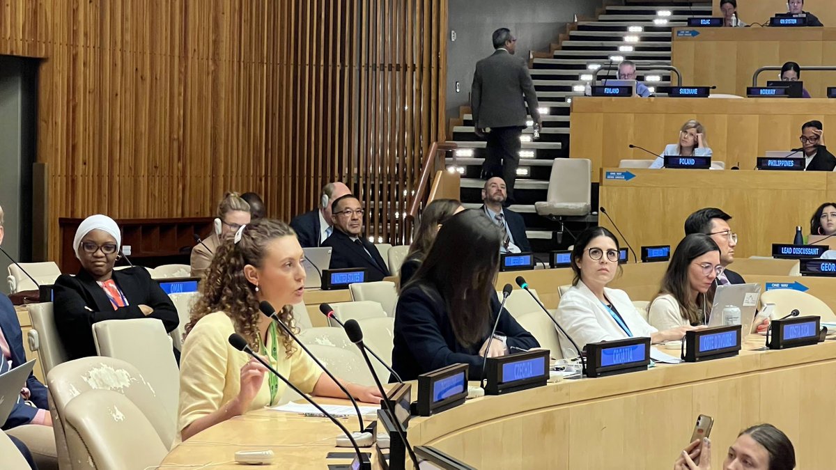 Andrew Revkin 🌎 ✍🏼 🪕 ☮️ (@revkin) on Twitter photo <a href="/Denmark_UN/">Denmark in UN NY🇩🇰</a> <a href="/CeciliaZade/">Cecilia Zade Iseni</a> <a href="/danskungdom/">DUF - Dansk Ungdoms Fællesråd</a> <a href="/UN4Youth/">UNYouth</a> <a href="/UNYouthEnvoy/">UN Youth Envoy</a> <a href="/SDG2030/">SDG2030</a> <a href="/UNECOSOC/">UN ECOSOC President</a> <a href="/SustDev/">UN DESA Sustainable Development</a> @DKyouthdelegate <a href="/BilleHermann/">Martin Bille Hermann</a> <a href="/MWegter/">Marie-Louise Wegter</a> From the podium, I was thrilled to hear the compelling calls for concrete integration of youth perspectives in #SDGSummit activities from <a href="/CeciliaZade/">Cecilia Zade Iseni</a> and <a href="/KehkashanBasu/">Kehkashan Basu, M.S.M., MBA</a> and Yasmin Kumi of <a href="/AfricaForesight/">Africa Foresight Group</a> africanforesight.com #HLPF2023 <a href="/Denmark_UN/">Denmark in UN NY🇩🇰</a> <a href="/CeciliaZade/">Cecilia Zade Iseni</a> <a href="/danskungdom/">DUF - Dansk Ungdoms Fællesråd</a> <a href="/UN4Youth/">UNYouth</a> <a href="/UNYouthEnvoy/">UN Youth Envoy</a> <a href="/SDG2030/">SDG2030</a> <a href="/UNECOSOC/">UN ECOSOC President</a> <a href="/SustDev/">UN DESA Sustainable Development</a> @DKyouthdelegate <a href="/BilleHermann/">Martin Bille Hermann</a> <a href="/MWegter/">Marie-Louise Wegter</a> From the podium, I was thrilled to hear the compelling calls for concrete integration of youth perspectives in #SDGSummit activities from <a href="/CeciliaZade/">Cecilia Zade Iseni</a> and <a href="/KehkashanBasu/">Kehkashan Basu, M.S.M., MBA</a> and Yasmin Kumi of <a href="/AfricaForesight/">Africa Foresight Group</a> africanforesight.com #HLPF2023