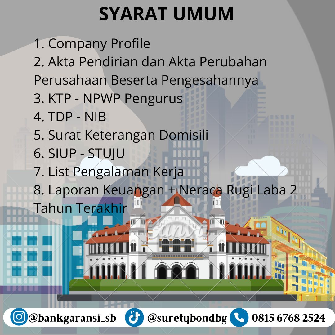 SuretybondB's tweet photo. DOKUMEN YANG DIPERLUKAN UNTUK PROSES PENERBITAN SURETY BOND DAN BANK GARANSI

#desaingrafis #komputer #kontraktor #konsultan #desain #konstruksi  #interior  #interiordesign  #reklame #arsitektur #tekniksipil  #bankgaransi #asuransi #inkindo #gapensi  #agenasuransi #jakarta https://t.co/Yso8un81Nc