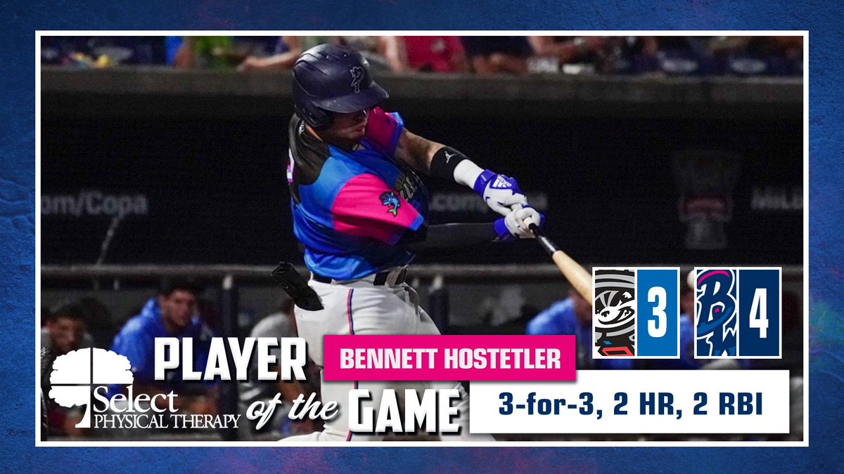 BlueWahoosBBall's tweet photo. You don't hit 2 home runs in a game and NOT get @select_pt Player of the Game. You just don't. https://t.co/LOQbZkUhcj