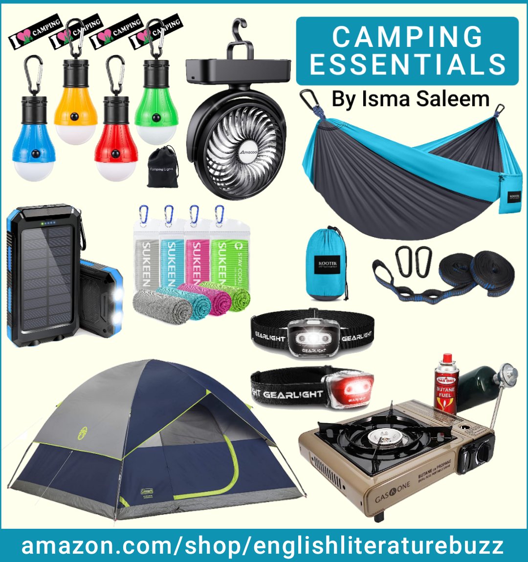 I've rounded uo some camping essentials from Amazon.
Just have a look
.
amzn.to/43I8u2Q
.
@amazon 
#Amazon #camping #campingessentials
#campinglife
#campingvibes #campingvibes #amazonfinds #founditonamazon #Ad