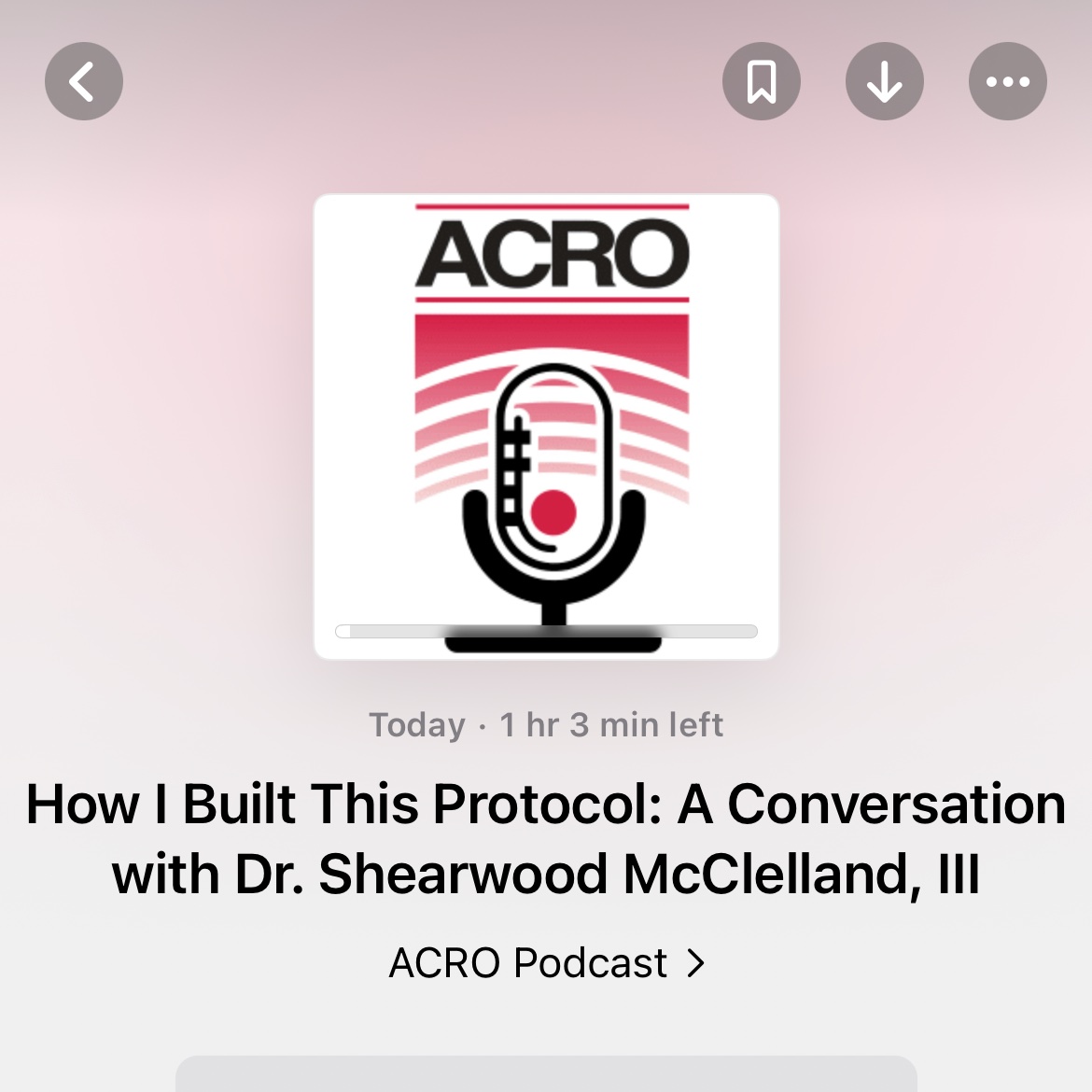 Shearwood McClelland III, M.D. (@thedrwood) on Twitter photo Very grateful for the invite to the <a href="/ACRORadOnc/">ACRO - American College of Radiation Oncology</a> “How I Built This Protocol” #ACROPodcast series to discuss clinical trial design with the awesome Dr. <a href="/doctor_masters/">DoctorDoctorMasterMasters</a>! Grateful to all who have helped make my #SPORTSMEN & #RADREMI trials a reality! #RadOnc
podcasts.apple.com/us/podcast/acr… Very grateful for the invite to the <a href="/ACRORadOnc/">ACRO - American College of Radiation Oncology</a> “How I Built This Protocol” #ACROPodcast series to discuss clinical trial design with the awesome Dr. <a href="/doctor_masters/">DoctorDoctorMasterMasters</a>! Grateful to all who have helped make my #SPORTSMEN & #RADREMI trials a reality! #RadOnc
podcasts.apple.com/us/podcast/acr…
