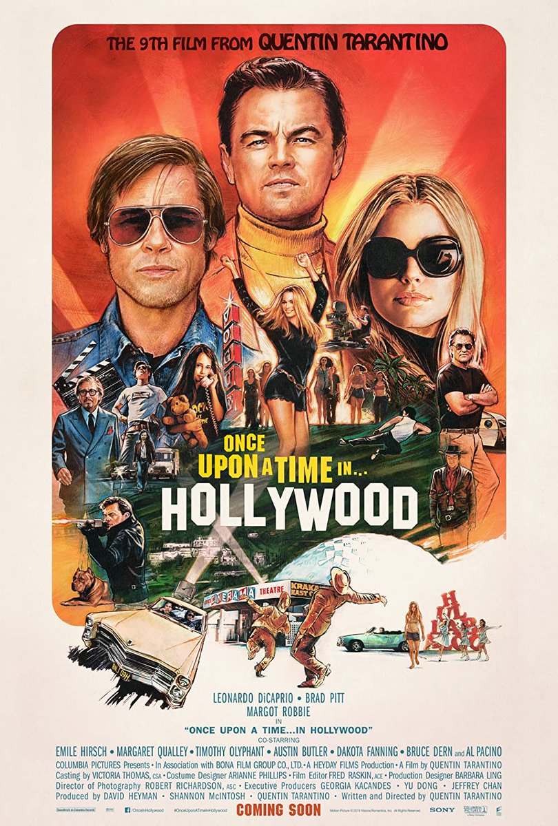Once Upon a Time in Hollywood
(Quentin Tarantino, 2019) https://t.co/AfhDvOpY9v