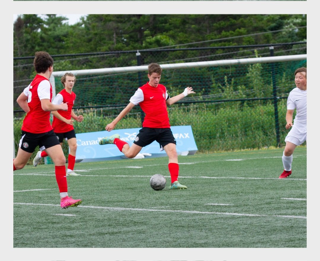 GenXCanuck's tweet photo. Proud of my son Ewan #14, competing with U19 Team Ontario soccer at the North American Indigenous Games in Halifax
#MetisPride
#MNO
#ISWO
#NAIG2023 https://t.co/eJk1EIVNrr