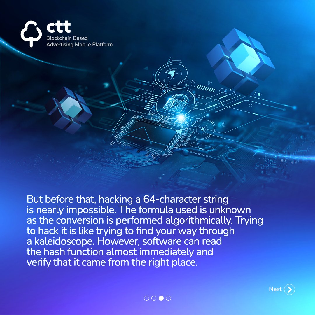 cashtreeglobal's tweet image. Curious about hash functions? Find out how these coding tools work and keep your data secure!💡🔒#cybersecurity #techexplained #hashfunctions #CashtreeToken #CTT