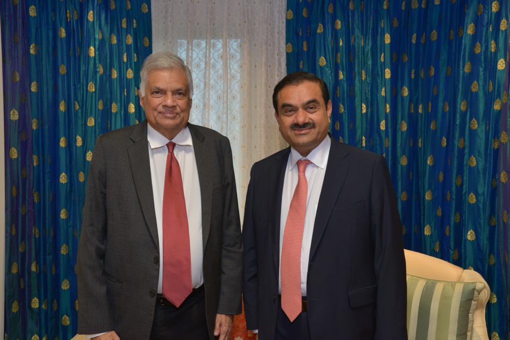Great Honour to have met H.E. President Ranil Wickremesinghe to discuss a fascinating set of projects in Sri Lanka including continued development of Colombo Port West Container Terminal, 500 MW wind project, and extending our renewal energy expertise to produce green Hydrogen.