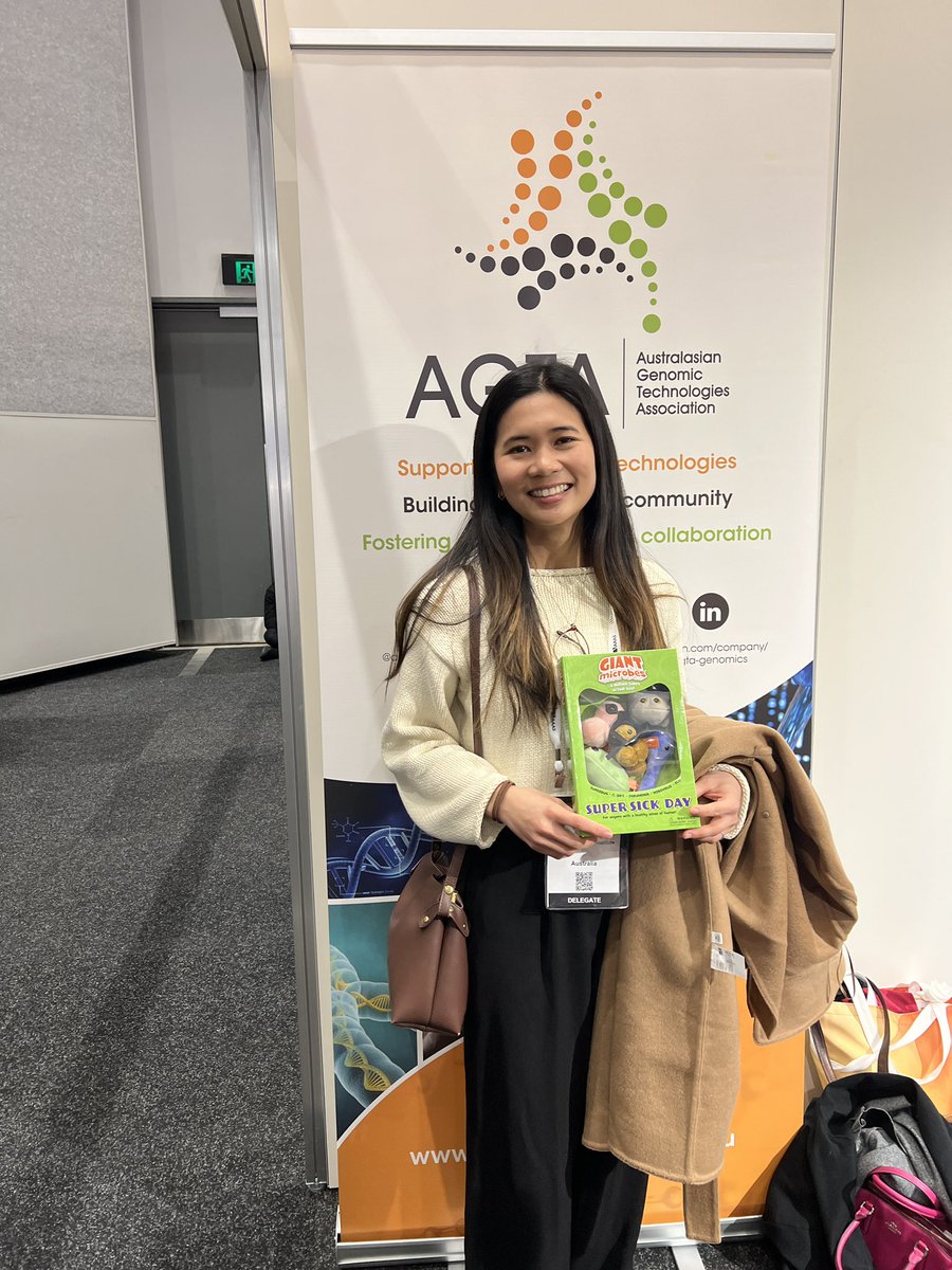 TamsinRobb's tweet photo. @agtaGenomics #AGTA Lucky prize winners GALORE! Thanks for coming by, and thanks for being part of the genomics community at #ICG2023 https://t.co/Q9rKHda0Zd