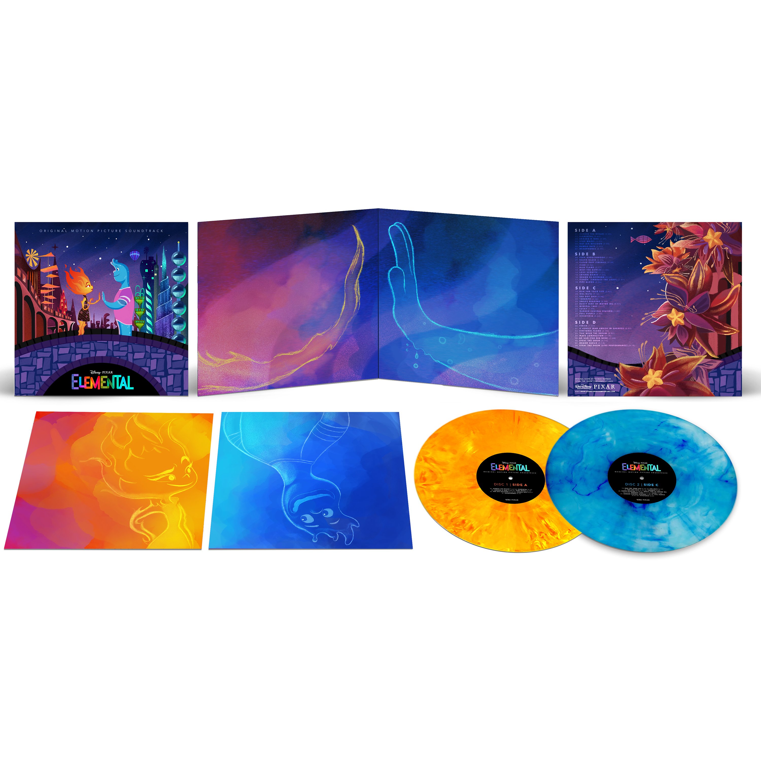 Sanjay (Artwork) on Twitter "ELEMENTAL Soundtrack (Illustrated