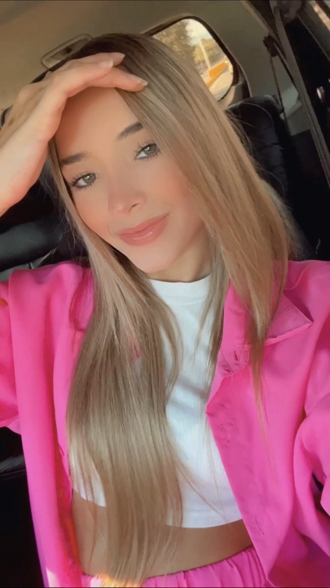 Que linda me veo de rosado 💞💞