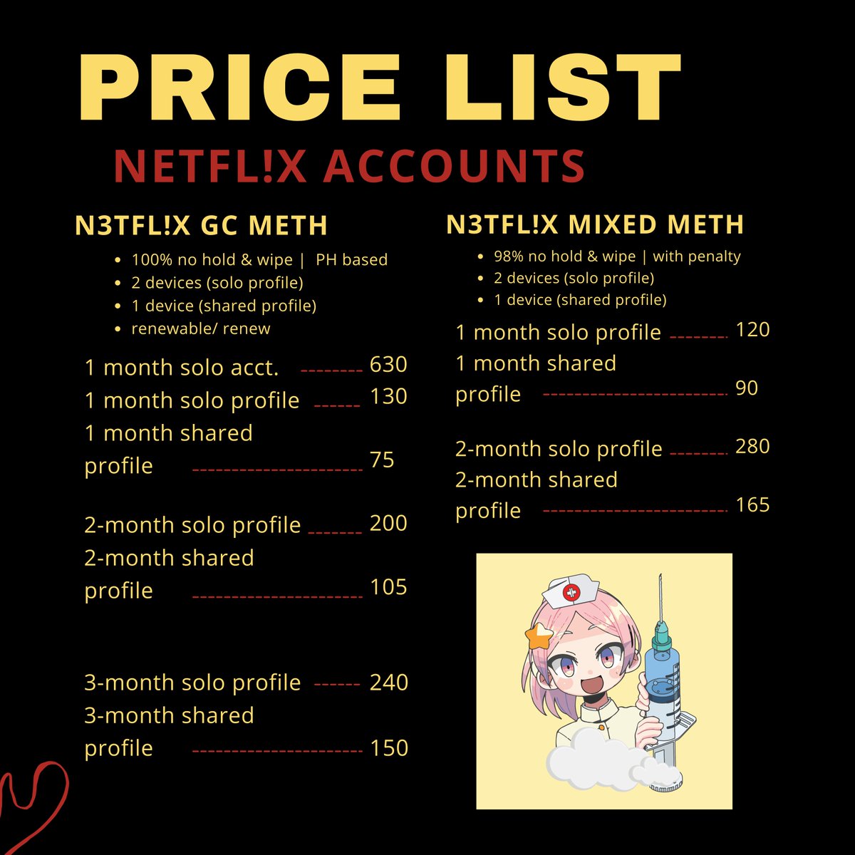 ✨Open✨ Blinky's SuPREMacy | Premium Accs for Sale tweet media