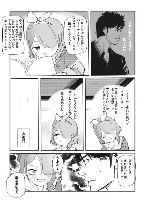 乙女なアロナ、お悩み中。 #ブルアカ