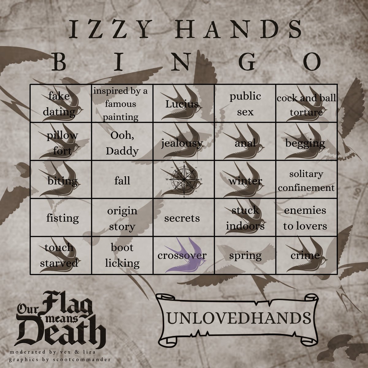 lovedhands's tweet image. Not a crossover that anyone asked for, but it's a crossover you're getting. I don't want to disclose how much time I spent on this but just know it was exorbitant #RizzyWeek #IzzyHandsBingo