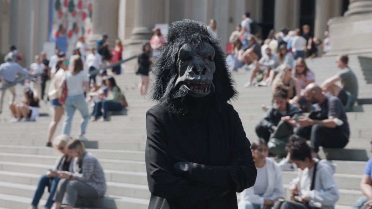 art21's tweet photo. “If thou exhibiteth super-expensive art bought at super-fancy galleries and donated by super-rich collectors for super-big tax deductions, thou must renameth thyself The Museum of Super-Rich People's Art.”

—Guerrilla Girls

📺https://t.co/rgeRq0OU7p https://t.co/almhqN0rUZ
