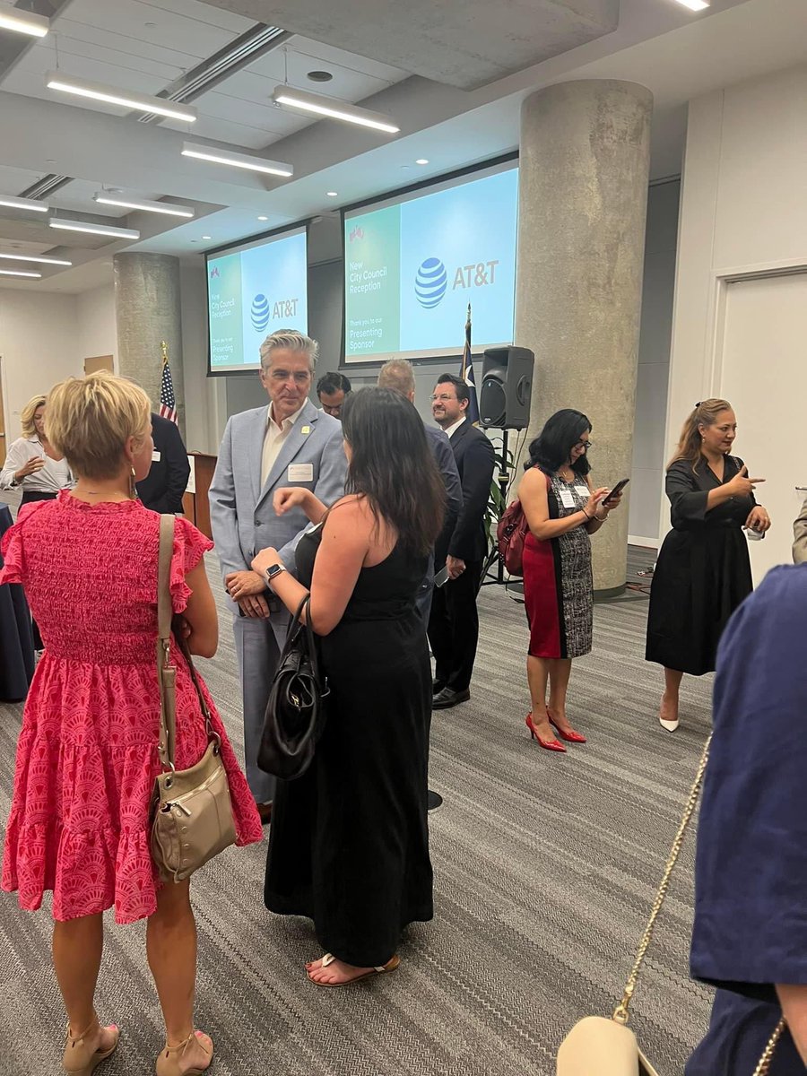 This event served as a welcome and congratulations to our newly elected and re-elected Mayor and City Council members. We had the privilege of attending the Greater San Antonio Chamber of Commerce New City Council Reception, it was an evening filled with celebration and joy.