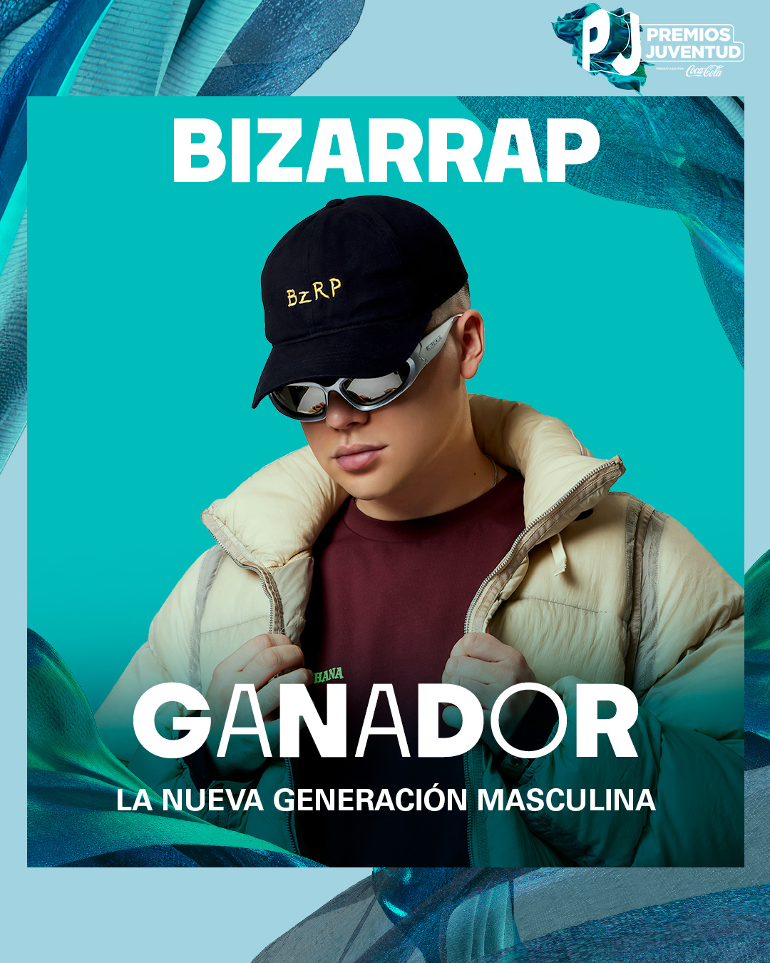 Premios Juventud on Twitter: ".@bizarrap ganador de La Nueva Generación  Masculina en #PremiosJuventud. ¡Felicitaciones! https://t.co/GT0zEJNT1i" /  Twitter