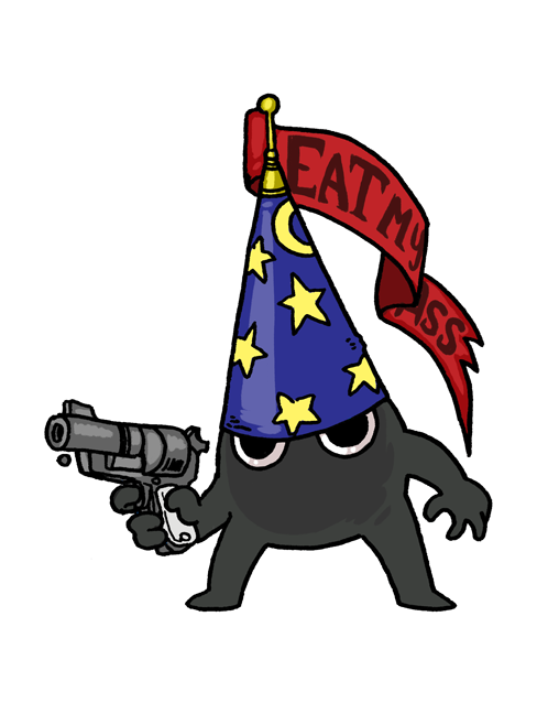 Stick em up. Click that follow button and no one's gotta eat a lead supper