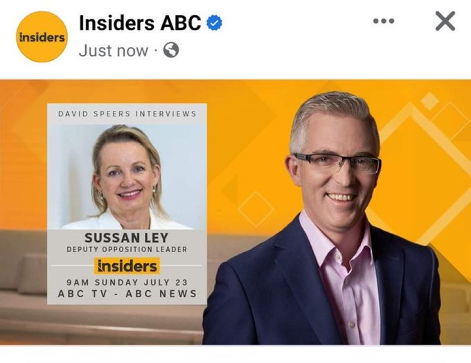JJKALE2's tweet photo. Would the 40 twitter users who Davd Speers claims aren't happy with #Insiders, please identify yourselves.

@abcnews @David_Speers https://t.co/hbDs3tSjGn