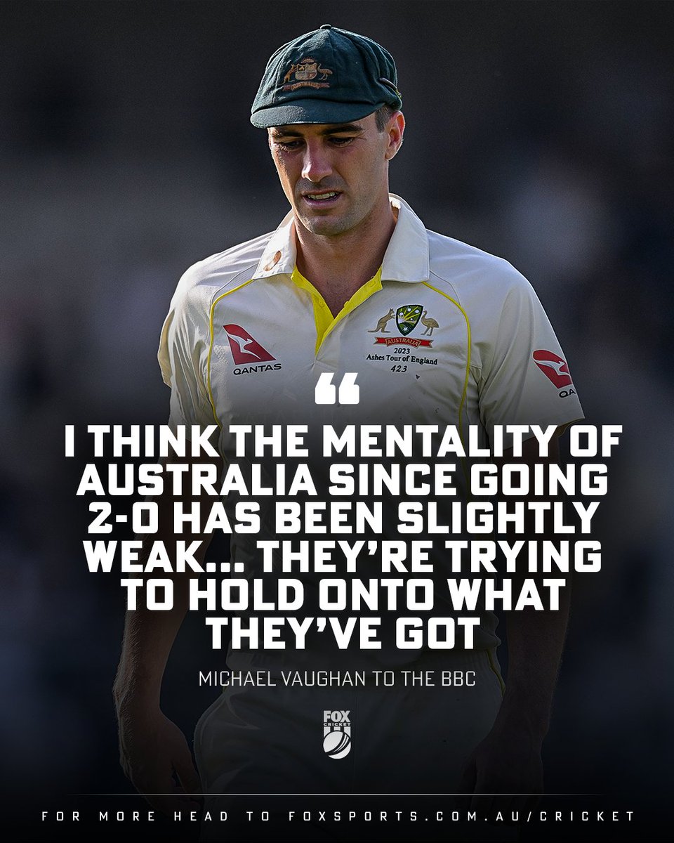 FoxCricket's tweet photo. Is Australia guilty of trying to just crawl across the line❓ 🤔

UK VIEW 🇬🇧🗞️ https://t.co/djZfJ5STG5 https://t.co/5Rr7H6VuvT