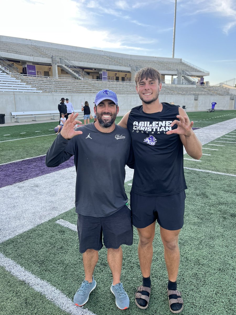 Had a awesome camp <a href="/ACUFootball/">ACU Football</a>!!
Thank you <a href="/coachp_ACU/">Keith Patterson</a> <a href="/CoachDubin/">Conor Dubin</a> <a href="/Coach_Thrash/">Steven Thrash</a>!!