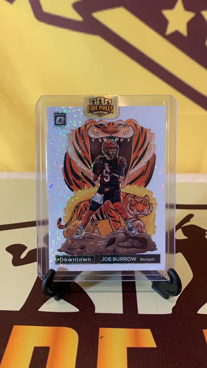 jsweezz's tweet photo. The burrow train continues @CardPurchaser https://t.co/tH0aE6N1xZ