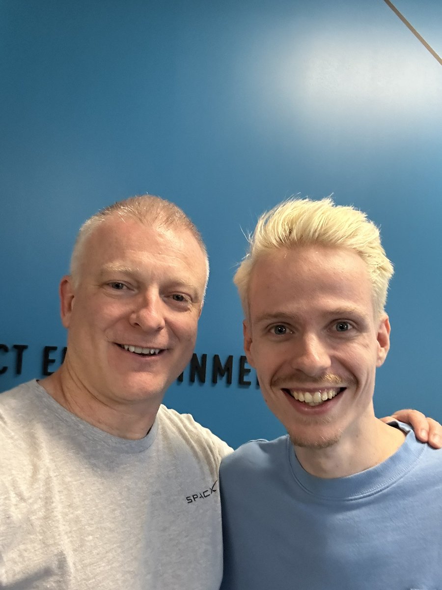 hessbarber's tweet image. Spent a day chatting with this guy this week! Excellent conversation and strategizing the future of VR. He is smarter than he looks! Lol! Thanks for visiting us Nathie! Was a pleasure!😜