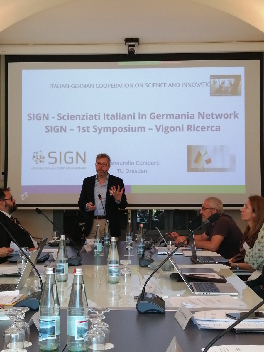 SIGN-villa Vigoni symposium on AI applications just kicked off in @Villa_Vigoni ! @ItalyinGermany @DFKI
