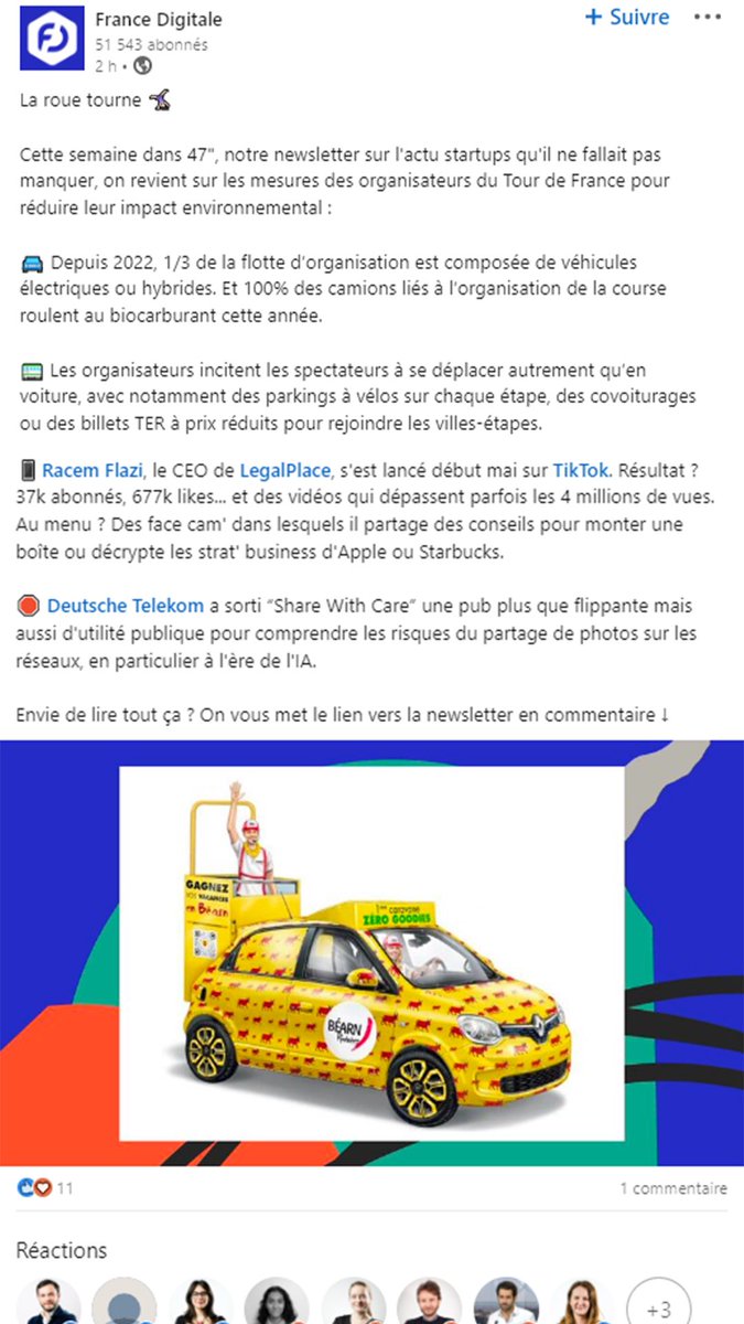 Racem Flazi (@racem) on Twitter photo Merci <a href="/FRdigitale/">France Digitale</a> pour le partage.
Update : 41k followers sur TikTok et 11k sur Insta 🔥 depuis mi mai.
Les gens nous font beaucoup de retour très positifs, on va donc continuer à produire un max sur ces deux réseaux et on s’attaque bientôt à YouTube.
La mission de <a href="/LegalPlace/">LegalPlace.fr</a> Merci <a href="/FRdigitale/">France Digitale</a> pour le partage.
Update : 41k followers sur TikTok et 11k sur Insta 🔥 depuis mi mai.
Les gens nous font beaucoup de retour très positifs, on va donc continuer à produire un max sur ces deux réseaux et on s’attaque bientôt à YouTube.
La mission de <a href="/LegalPlace/">LegalPlace.fr</a>