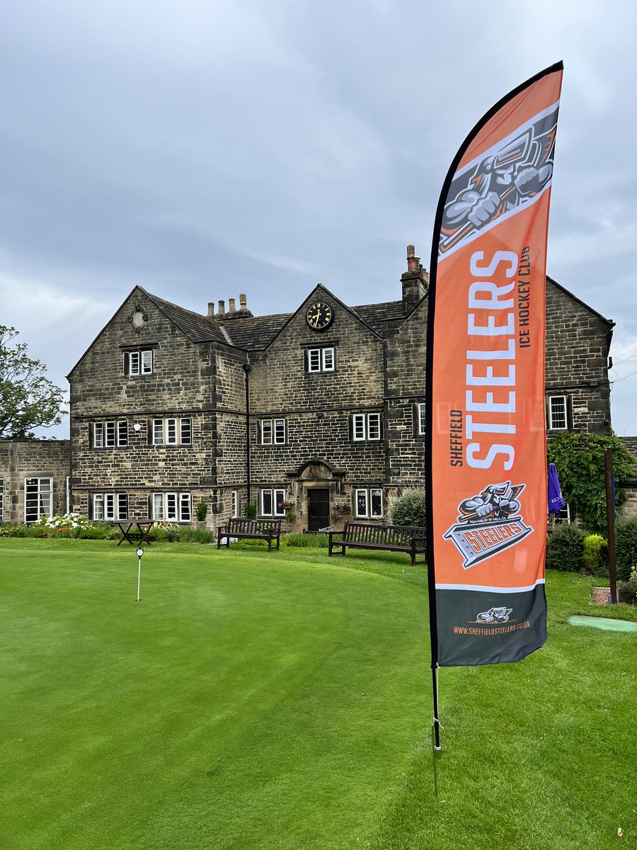 steelershockey's tweet photo. πβ³οΈ Steelers Golf day @HALLOWESGOLF - have a great day guys
#SwingOrange https://t.co/YFqj7vY57Z
