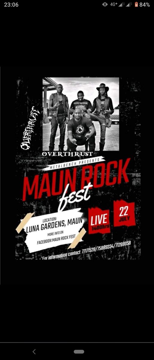 VThrust's tweet image. Overthrust is live this weekend in Maun, Botswana