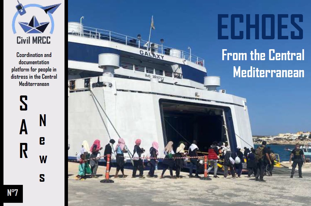 🚩Out now: The 7th edition of #Echoes from the Central Mediterranean!

"Everything and everyone is in motion. And they have no intention of stopping."

Read here: civilmrcc.eu/echoes-from-th…