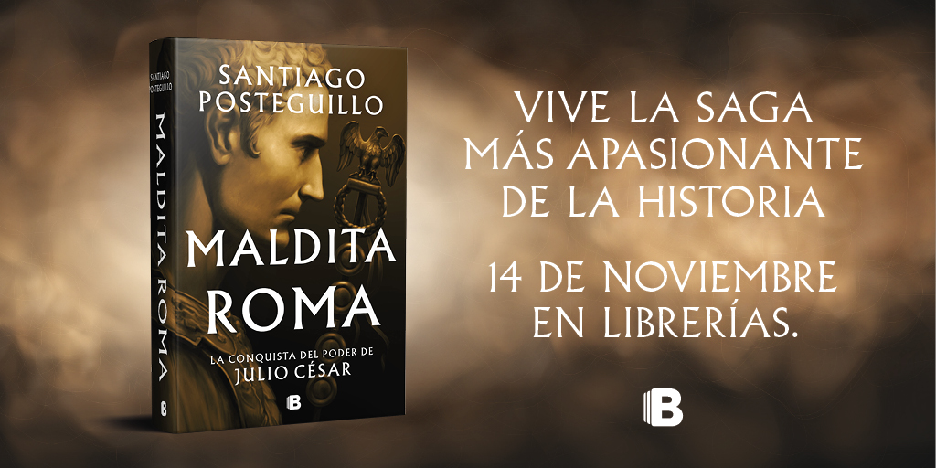 𝑴𝒂𝒍𝒅𝒊𝒕𝒂 𝑹𝒐𝒎𝒂, la saga de Julio César continua 🤩

🔜 14 de noviembre, en librerías...

🆕 RESÉRVALA YA AQUÍ 👇🏼

penguinlibros.com/es/novela-hist…

<a href="/penguinlibros/">Penguin España 🐧📚</a> <a href="/EdicionesB_/">Ediciones B</a>