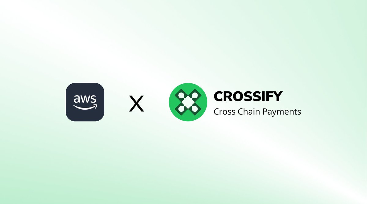 Major shout-out to <a href="/AWSstartups/">AWS Startups</a>! Their awesome AWS credits have supercharged our scaling efforts. Excited to announce that Crossify is now LIVE in production! Begin your seamless cross-chain payment journey at app.crossify.xyz. #DeFi  #AWS #Blockchain