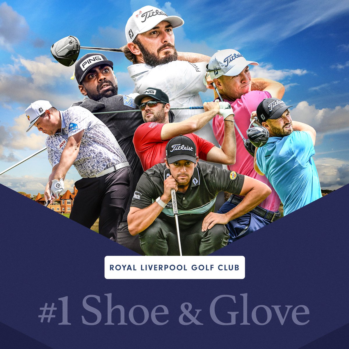 No1. at Royal Liverpool.

#1ShoeinGolf #1GloveinGolf @TheOpen