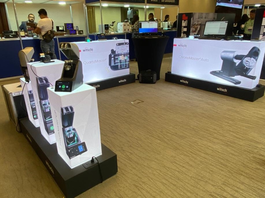 Witschi Electronic AG (@witschiag) on Twitter photo PRECISION IS PRECIOUS !
Thanks to our partner DOXA, who gave us a warm welcome in Mexico City and displayed our products in a professional and eye-catching way.
#kronotec #fair #witschielectronic #Witschi #quality #swiss #swissness #watchindustry #watchmaking #horology #watches PRECISION IS PRECIOUS !
Thanks to our partner DOXA, who gave us a warm welcome in Mexico City and displayed our products in a professional and eye-catching way.
#kronotec #fair #witschielectronic #Witschi #quality #swiss #swissness #watchindustry #watchmaking #horology #watches