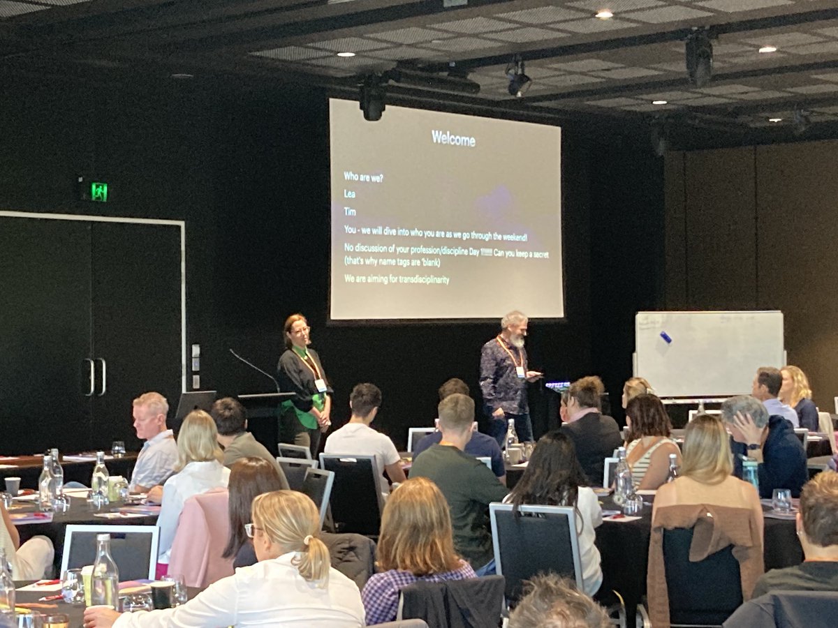 RathLeanne's tweet photo. Thank u Brisbane & @noigroup. Day 1 #explorepain. Saluting diverse interest in exploring pain-there are an impressive 13 disciplines, all of which will be revealed tomorrow. Day 1 is truly transdisciplinary. Sole collective focus is on the person in pain @altThinq https://t.co/sfHEo0Xfz5