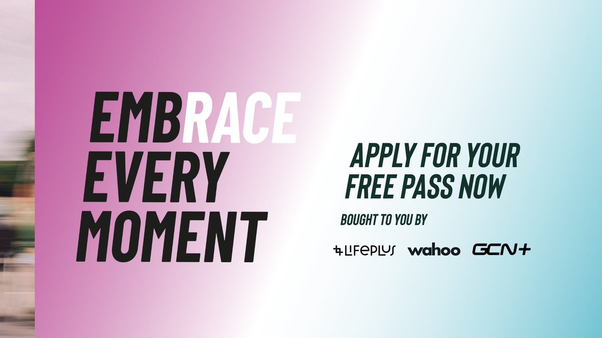 As we approach the second edition of the Tour de France Femmes, we are working closely with its partners and @gcntweet to offer 10,000 8-day passes to watch the Tour de France Femmes for free this year. Watch @LeTourFemmes on us and #EMBRACEEVERYMOMENT bit.ly/lifepluswahoo