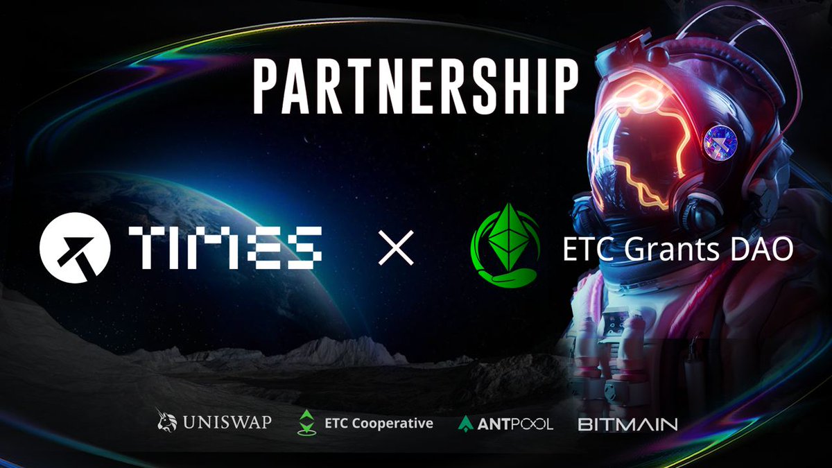 Hi, family, we made a collaboration with @ETCGrantsDao . You can now join testing here and learn how to create a leveraged position: app.timesfinance.io #Uniswap #DeFi #liquidity #TimesFinance #ETH @ETCGrantsDao @ETCCooperative @AntPoolofficial @BITMAINtech @Uniswap